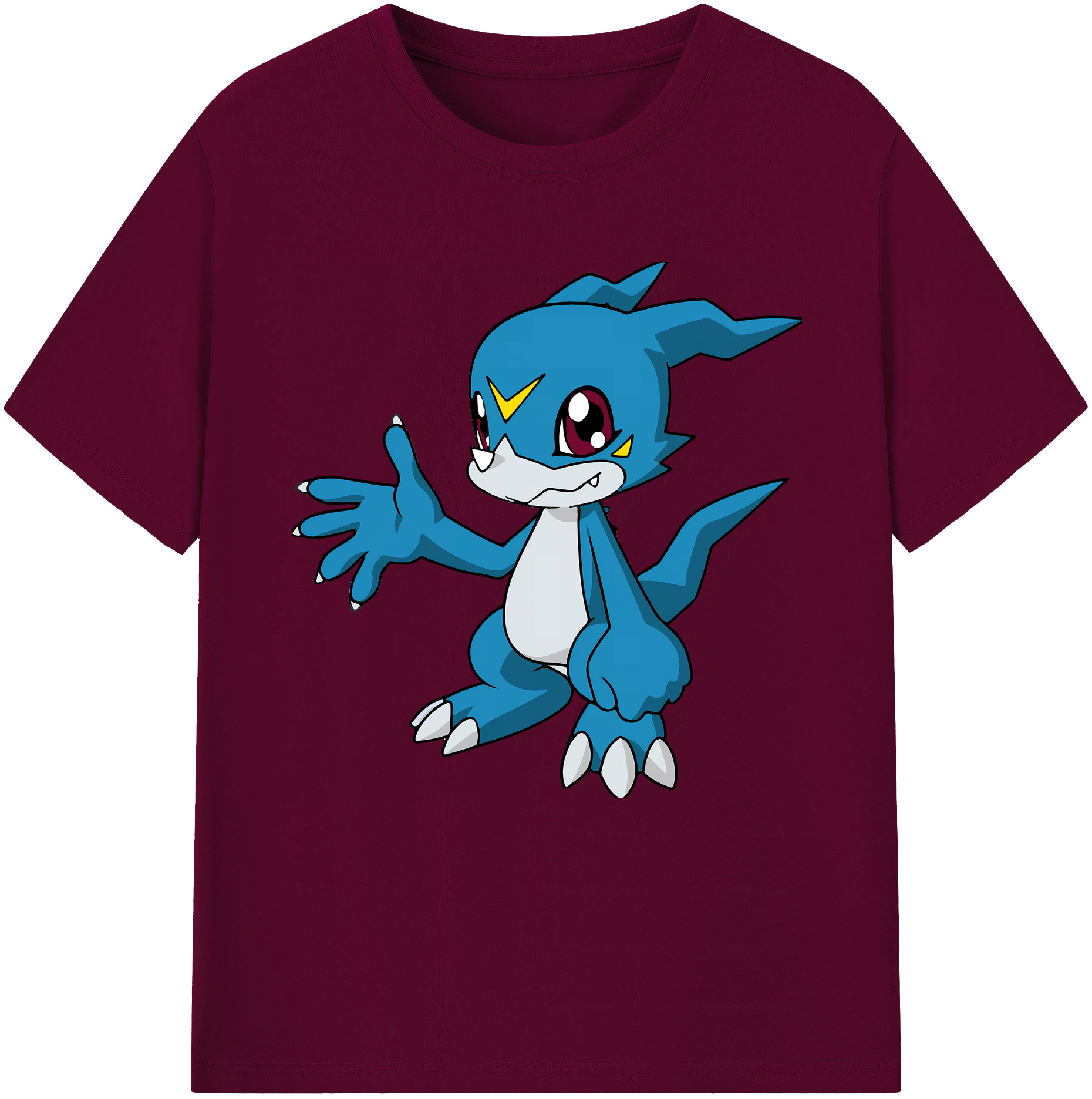 （画像用） Digimon デジタルモンスター/デジモン レディースカジュアルプリントTシャツ（綿100％）